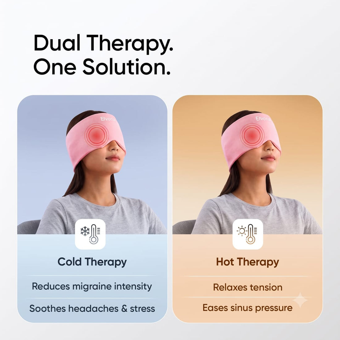 Cooling Migraine Relief Cap – Headache & Stress Relief